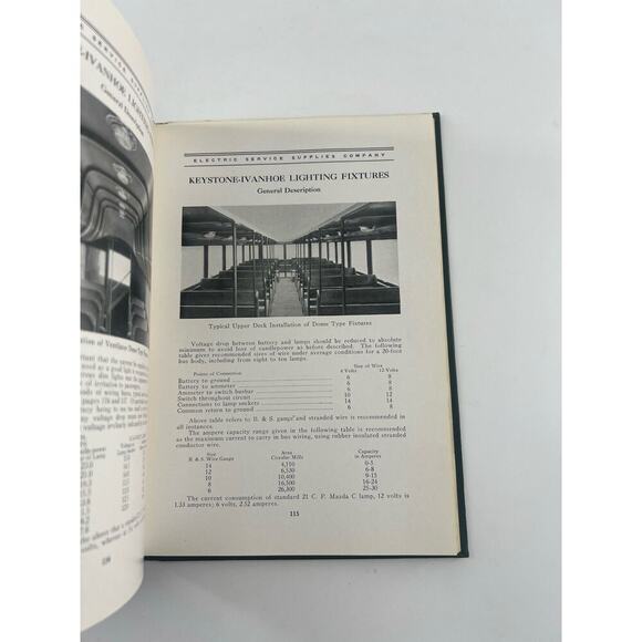 Catalog No9 Electric Service Supplies Co Philidelphia, Chicago Bus Equip 1926 Bk - Picture 3 of 8